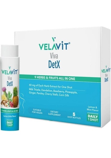 Viva Detx 40 ml x 5 Adet