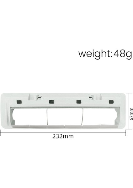 W10 / W10PRO Robot Süpürge Yedek Parçaları Ev Temizliği Için Ana Fırça Kapağı (Yurt Dışından)