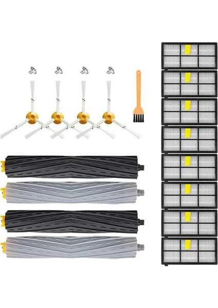 800 900 Serisi Için 805 864 871 891 960 961 964 980 Elektrikli Süpürge Parçaları Hepa Filtreler Ana Yan Fırçalar (Yurt Dışından)
