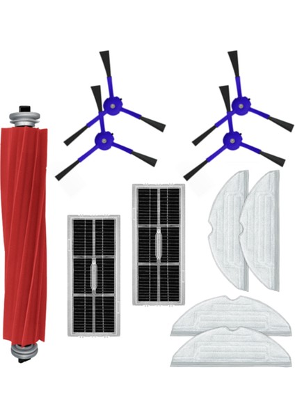 S7 Maxv Ultra /s7 Pro Ultra V /G10S Pro Için Elektrikli Süpürge Parçaları Ana Yan Fırçalar Paspas Bezleri Hepa Filtreler (Yurt Dışından)