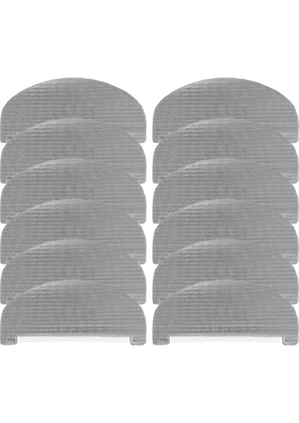 12 Adet Yıkanabilir Paspas Pedi G40 Hibrit/hibrit+ Robotlu Süpürge Yedek Parçalar Paspas Bezi Bez (Yurt Dışından)