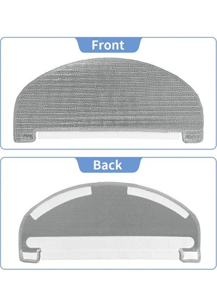 12 Adet Yıkanabilir Paspas Pedi G40 Hibrit/hibrit+ Robotlu Süpürge Yedek Parçalar Paspas Bezi Bez (Yurt Dışından) modelleri