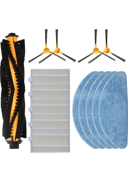 20 Adet C30B Robot 800T 820S Robotlu Süpürge Parçaları Ana Yan Fırça Paspas Bezi Hepa Filtre (Yurt Dışından) fiyatları