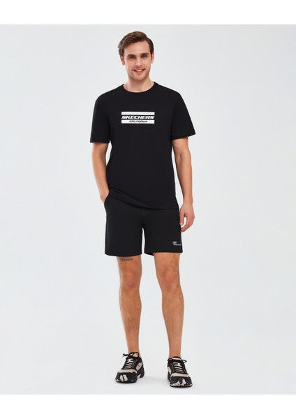 Graphic T-Shirt M Short Sleeve Erkek Siyah Tshirt S241056-001