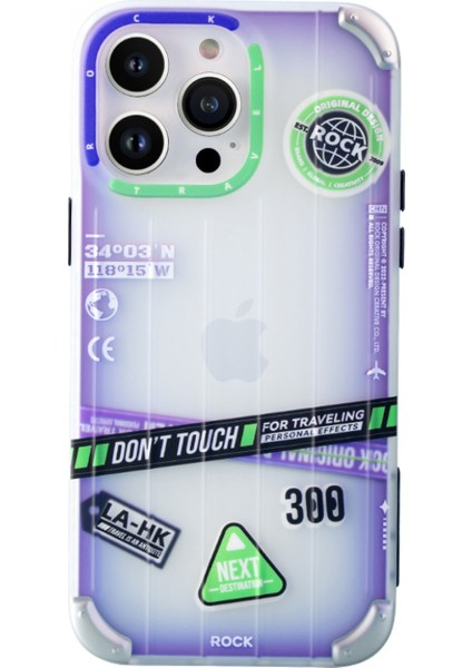iPhone 14 Pro Travel Serisi Kılıf Mor
