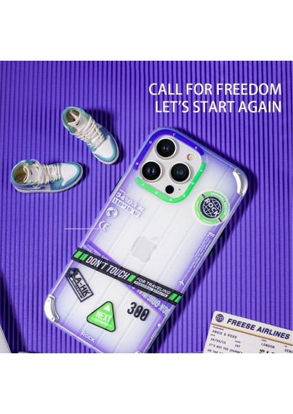 iPhone 14 Pro Travel Serisi Kılıf Mor modelleri