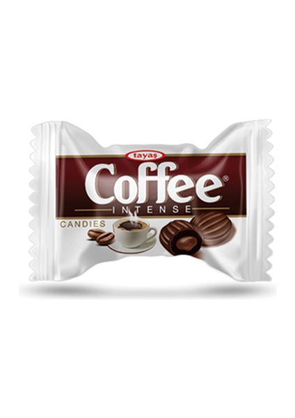 Coffee Intense Kahve Aromalı Sert Şeker 1 Kg Poşetli