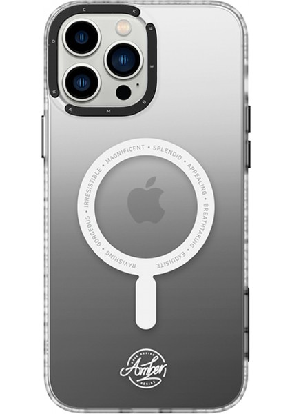 iPhone 14 Plus Amber Serisi Magsafe Kılıf Siyah