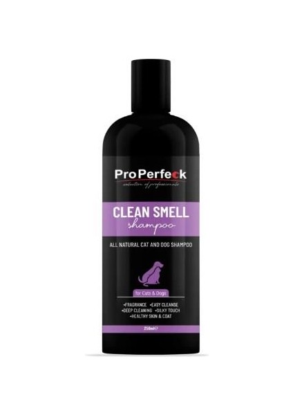 Pro Perfeck Clean Smell Kötü Kokular Için Kedi Köpek Şampuanı 250 ml Jetsepet