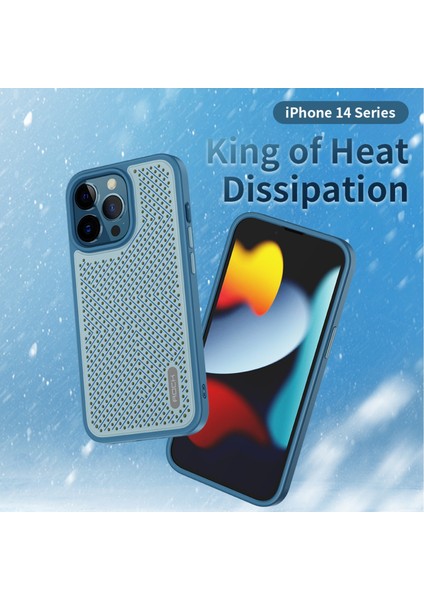 iPhone 14 Pro Max Graphene Serisi Isı Dağılımlı Kılıf Mavi fırsatları