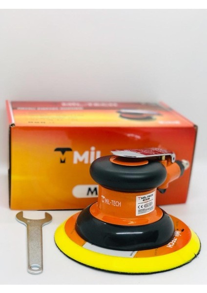 Tekno Trust Havalı Zımpara Mt-01 Havalı Orbital Zımpara Makinesi 6''/150 mm - 12.000 Devir Profesyonel 2 Yıl
