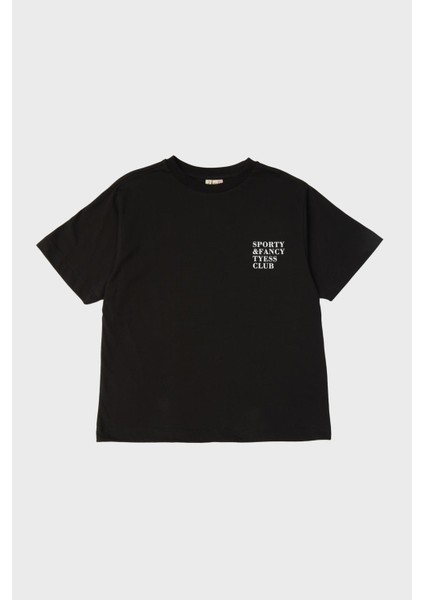 Kız Çocuk Siyah T-Shirt indirimleri