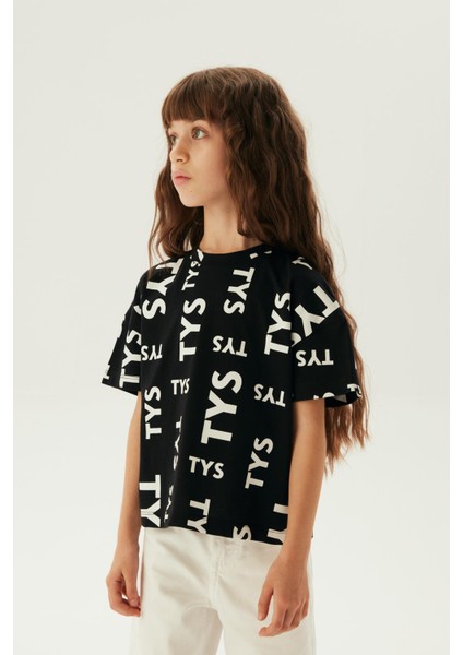 Kız Çocuk Siyah T-Shirt