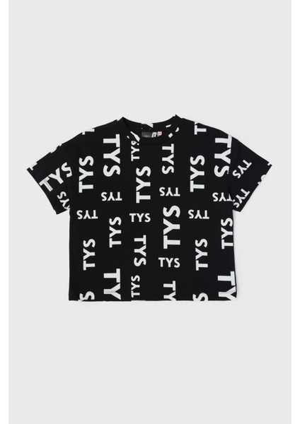 Kız Çocuk Siyah T-Shirt