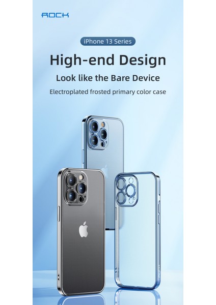 iPhone 13 Pro Max Elektrokaplama ve Kamera Koruyuculu Mat Silikon Kılıf Şeffaf Siyah fiyatları