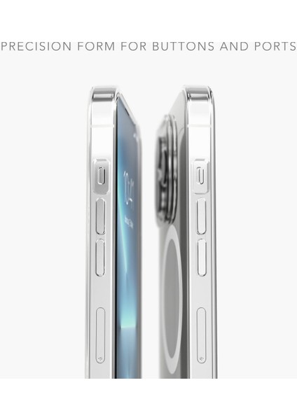 - Sararma Önleyici Korumalı Şeffaf Telefon Kılıfı iPhone 14 Pro Max modelleri