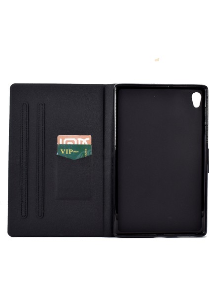 Lenovo Tab M10 Için Deri Tablet Çanta Artı 10.6 3. Gen Koyu Mavi (Yurt Dışından)