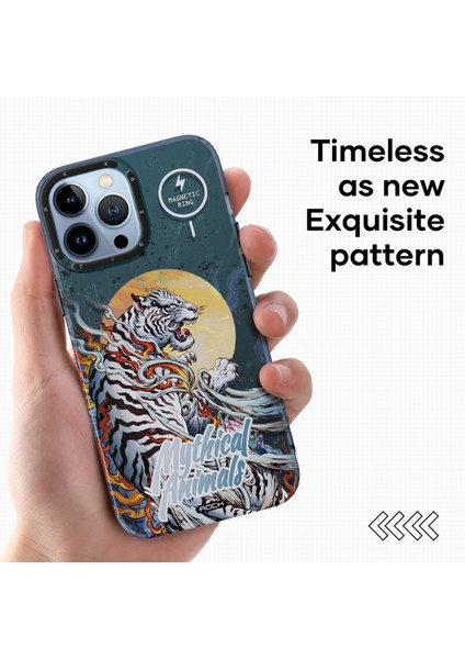 iPhone 13 Pro Max Inshare Serisi Magsafe Kılıf Tıger fiyatları