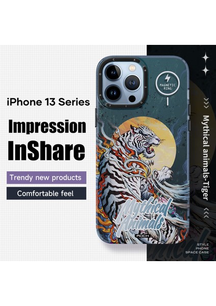 iPhone 13 Pro Max Inshare Serisi Magsafe Kılıf Tıger indirimleri