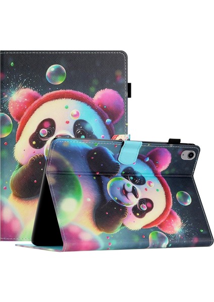 Lenovo M10 Plus Mavi Gül Için Tablet Kılıfı (Yurt Dışından)