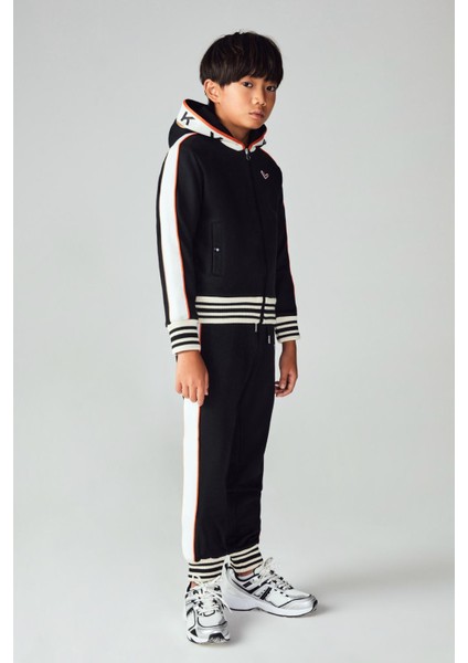 Erkek Çocuk Siyah Eşofman Altı 23FW0SW1584