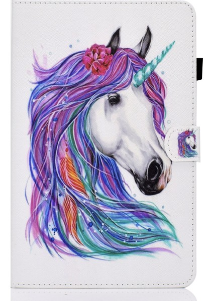 Lenovo Tab M9 Angel Cat Için Renkli Çizim Pu Tablet Kılıfı (Yurt Dışından) fiyatları