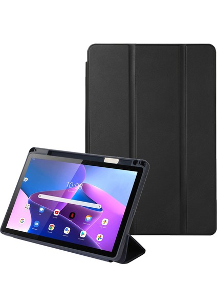 Lenovo Tab M9 Ananas Için Renkli Çizim Pu Tablet Kılıfı (Yurt Dışından)