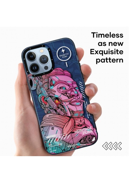 iPhone 13 Pro Inshare Serisi Magsafe Kılıf Army modelleri