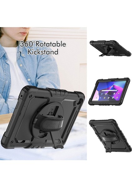 Lenovo Tab M8 Için Deri Tablet Kılıfı 4th Gen TB-300FU Yeşil (Yurt Dışından)