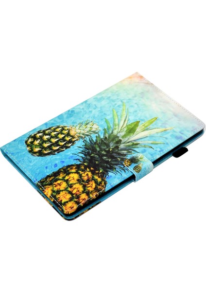 Lenovo Tab M9 Gri Için Kumaş Deri Tablet Kasası (Yurt Dışından) modelleri