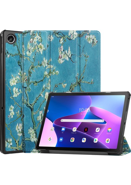 Lenovo Tab M8 Için Deri Tablet Kılıfı 4. Gen TB-300FU Sarı (Yurt Dışından)