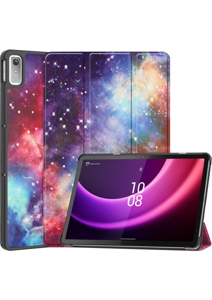 Lenovo Için Deri Tablet Kılıfı M7 3. Gen Pembe (Yurt Dışından)