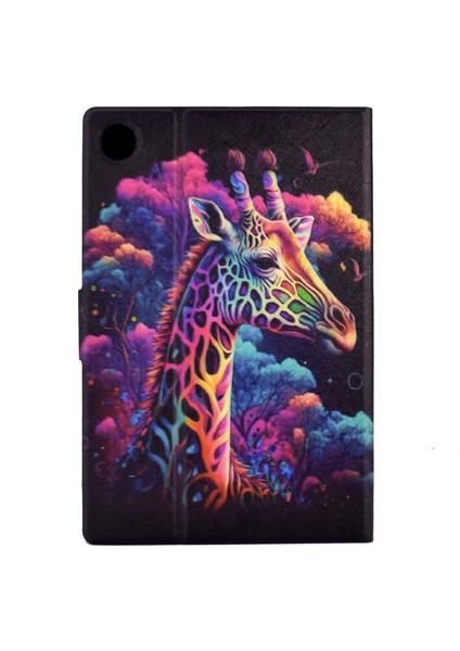 Lenovo Tab P11 Pro Gen 2 Mavi Için Kumaş Doku Pu Tablet Kutusu (Yurt Dışından)
