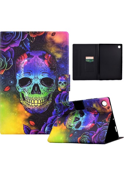 Lenovo Için Deri Tablet Kılıf P11 TB-J606F Pembe (Yurt Dışından)