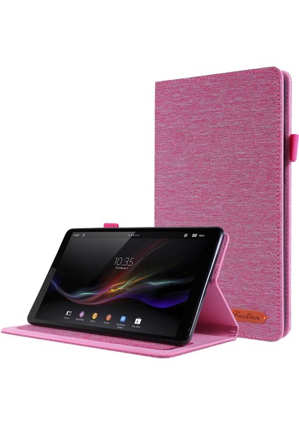 Lenovo Sekmesi Için Cowhide Doku Pu Deri Kılıf M9 Gri (Yurt Dışından)