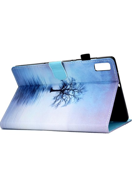 Lenovo Tab M9 TB-310FU Için Deri Akıllı Tablet Kılıf (Yurt Dışından) fırsatları