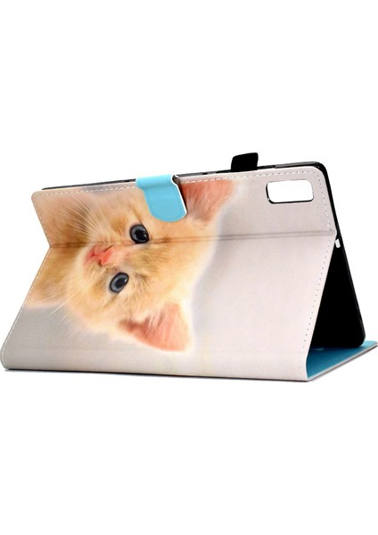 Lenovo Tab M9 Mavi Kelebek Için Renkli Çizim Pu Tablet Kılıf (Yurt Dışından) fırsatları