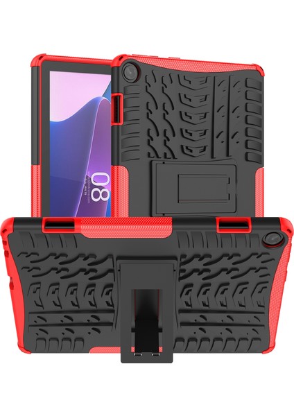 Lenovo Için Life Tree Deri Kılıf M9 Kırmızı (Yurt Dışından)