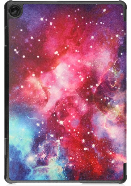 Lenovo Için Çiçek Pu Kılıfı M9 Mor (Yurt Dışından) modelleri