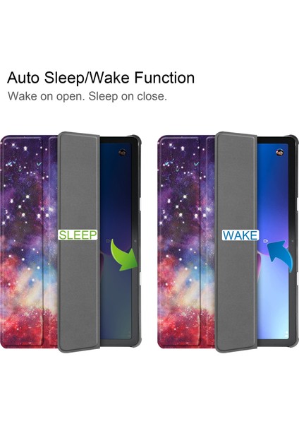 Lenovo Için Çiçek Pu Kılıfı M9 Mor (Yurt Dışından) fırsatları