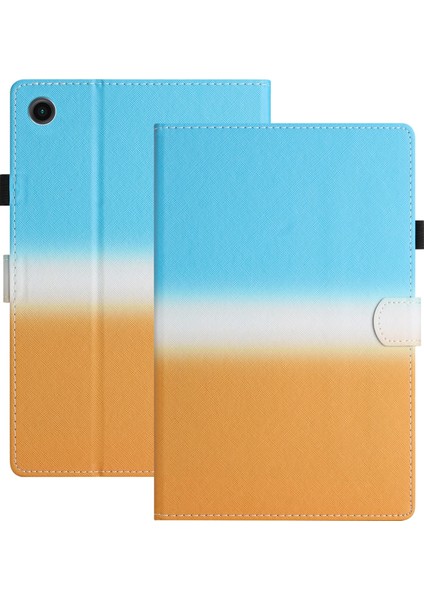 Lenovo Sekmesi Için Renkli Çizim Pu Tablet Kutusu M9 Fil (Yurt Dışından)