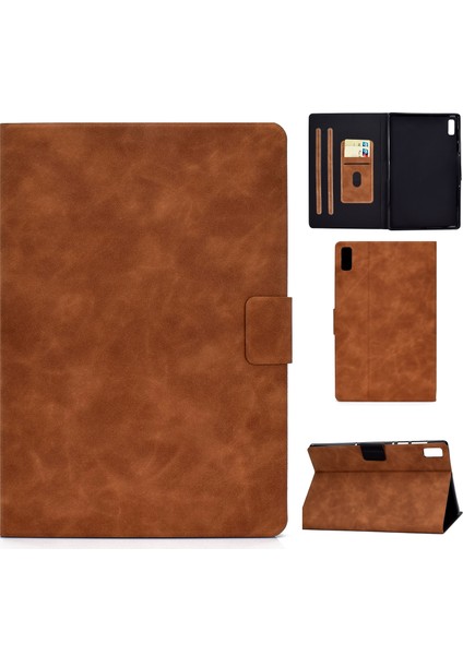 Lenovo Tab M10 Için Pu Tablet Kılıfı Plus 10.6 3. Gen 2022 Siyah (Yurt Dışından)