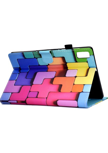 Lenovo Tab P11 Pro Gen 2 Lion Için Renkli Çizim Pu Tablet Kılıfı (Yurt Dışından) fırsatları