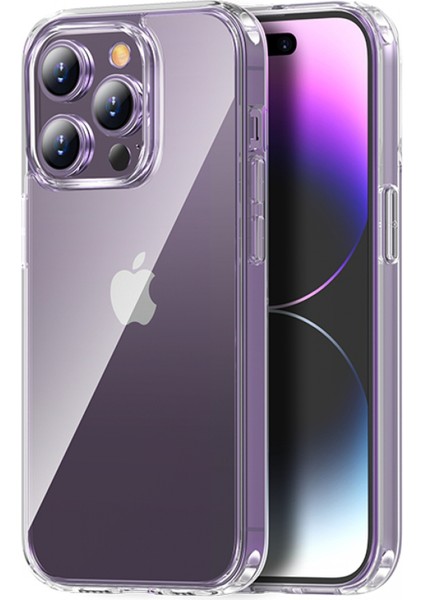 Space iPhone 14 Pro Crystal Serisi Şeffaf Silikon Kılıf