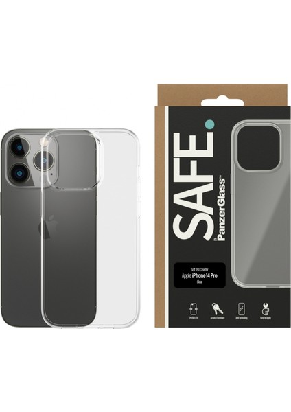 Safe. Soft Tpu Case For Apple iPhone 14 Pro Şeffaf Kılıf