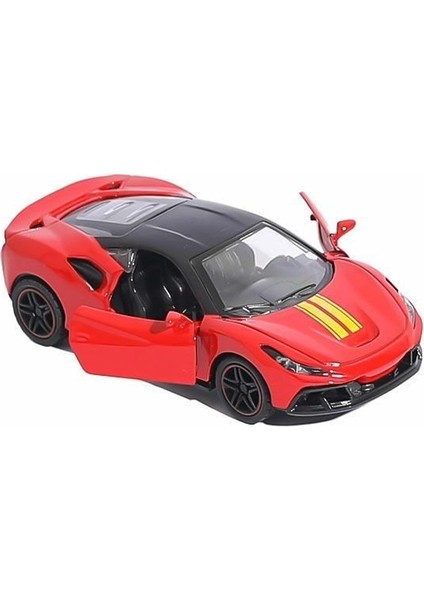 WK-6643-06S Çek Bırak Şeritli Spor Araba 1:43 -Vardem