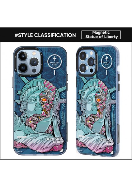 iPhone 13 Pro Inshare Serisi Magsafe Kılıf Statue Of Liberty fiyatları