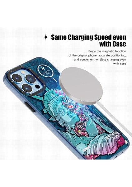 iPhone 13 Pro Inshare Serisi Magsafe Kılıf Statue Of Liberty indirimleri