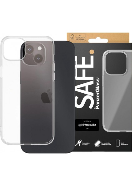 Safe By Panzerglass Soft Case iPhone 15 Plus Uwf Kapak