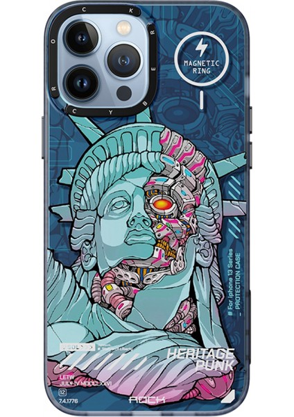 iPhone 13 Pro Max Inshare Serisi Magsafe Kılıf Statue Of Liberty